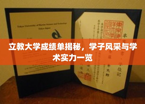 立教大学成绩单深度解读，展现学子风采与学术实力