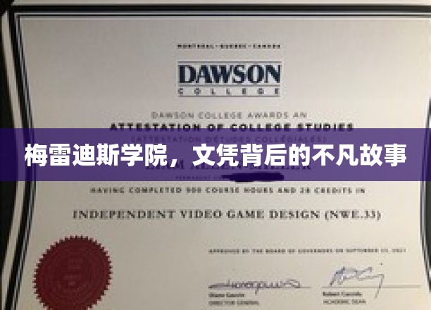 梅雷迪斯学院，文凭背后的传奇旅程