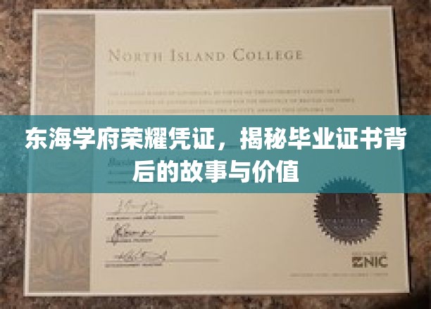 东海学府荣耀凭证，揭秘毕业证书背后的故事与价值