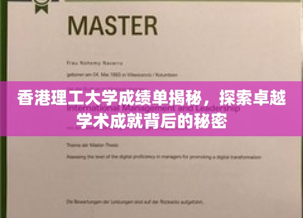 香港理工大学成绩单揭秘，探索卓越学术成就背后的秘密