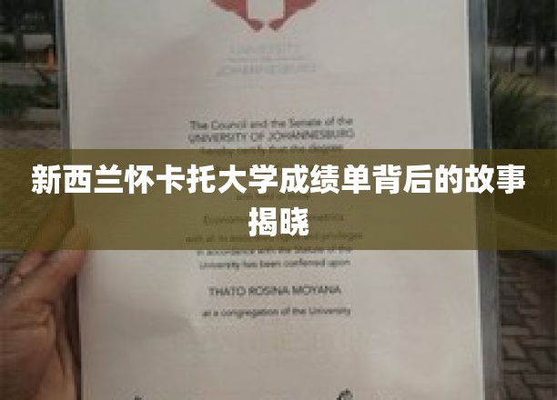 新西兰怀卡托大学成绩单背后的故事揭晓