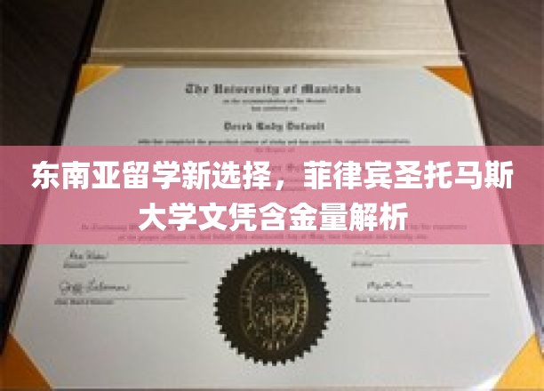 菲律宾圣托马斯大学，东南亚留学新贵，学位含金量揭秘之旅