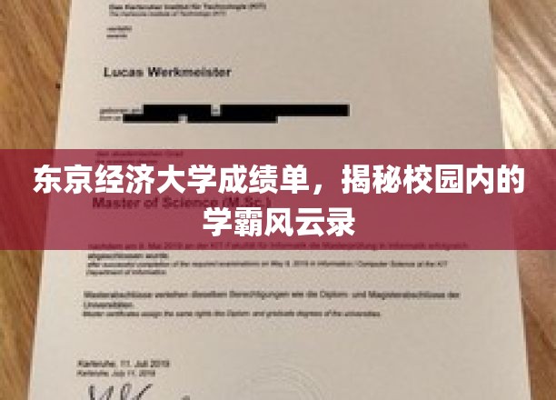 东京经济大学学霸风云，成绩单背后的学霸传奇