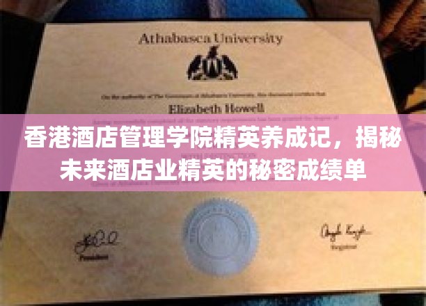 港式精英摇篮，香港酒店管理学院揭秘未来酒店业翘楚之路
