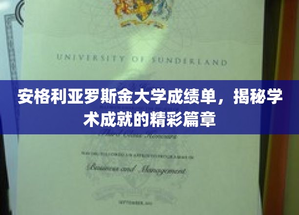 安格利亚罗斯金大学成绩单，描绘学术成就的璀璨篇章