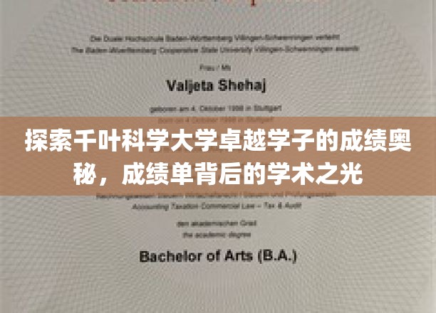 解码千叶科学大学学霸圈，揭秘成绩卓越的学术秘密