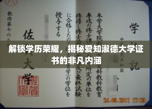 探秘爱知淑德大学，学历背后的非凡成就与品质体现