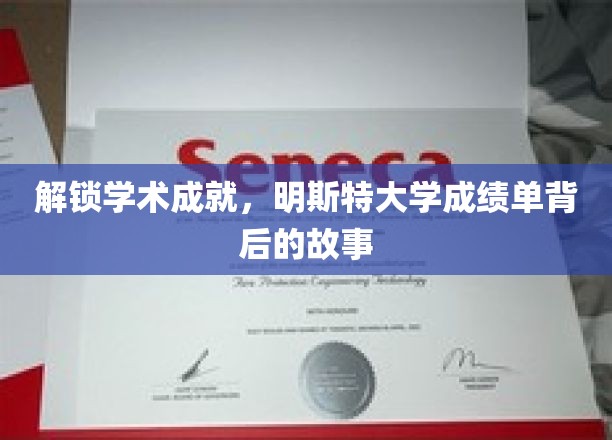 解码学术辉煌，探寻明斯特大学成绩单的隐藏传奇