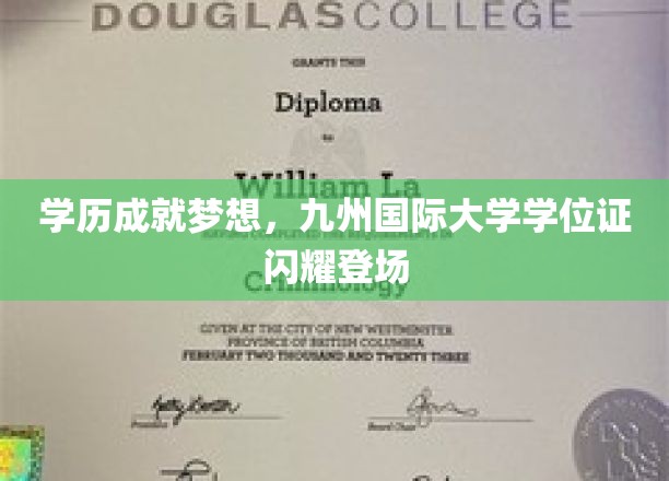 学位荣耀，九州国际大学成就梦想新篇章