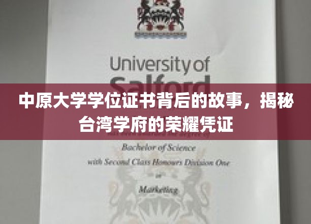中原大学学位证书背后的故事，揭秘台湾学府的荣耀凭证