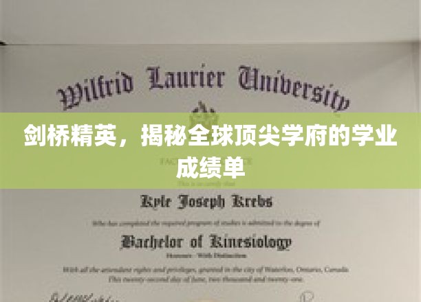 剑桥精英，揭秘全球顶尖学府的学业成绩单