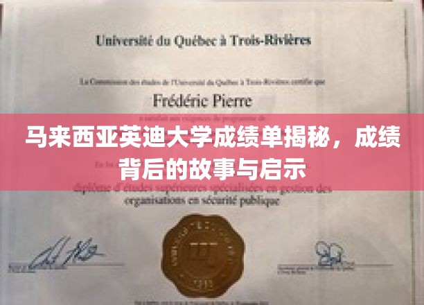 解码英迪大学，揭秘成绩单背后的精彩故事与深刻启示