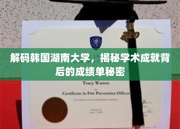韩国湖南大学，探寻辉煌学术背后的不为人知秘密