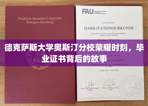 德克萨斯大学奥斯汀分校荣耀时刻，毕业证书背后的故事