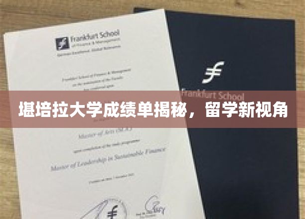 探秘堪培拉大学成绩单，留学路上的不二参考