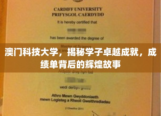澳门科技大学，揭秘学子卓越成就，成绩单背后的辉煌故事