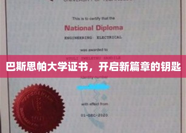 解锁未来，巴斯思帕大学证书引领人生新里程