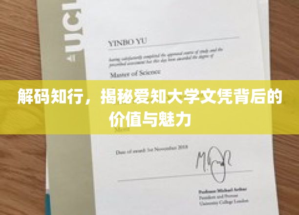 解码学术殿堂，探寻爱知大学文凭的深层价值与独特魅力