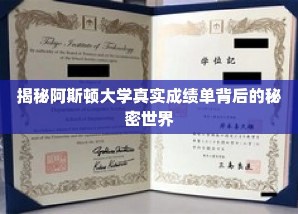 揭秘阿斯顿大学真实成绩单背后的秘密世界