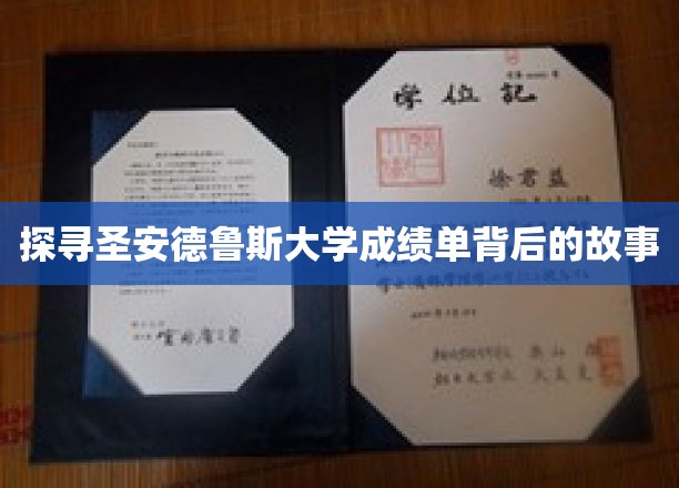 探寻圣安德鲁斯大学成绩单背后的故事