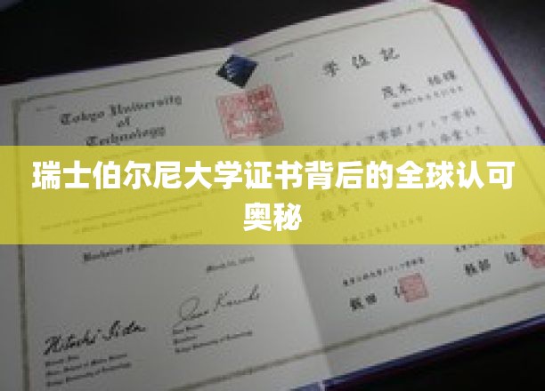 揭秘，瑞士伯尔尼大学证书全球通行之谜