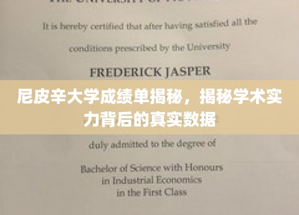尼皮辛大学成绩单揭秘，揭秘学术实力背后的真实数据