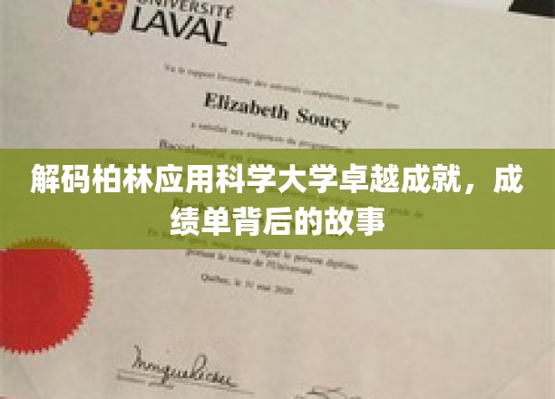 柏林应用科学大学辉煌历程揭秘，探秘卓越成就背后的精彩故事