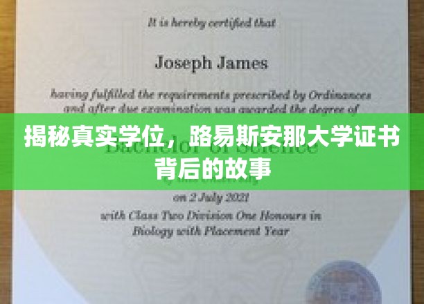 解码名校证书，路易斯安那大学学位背后的传奇历程