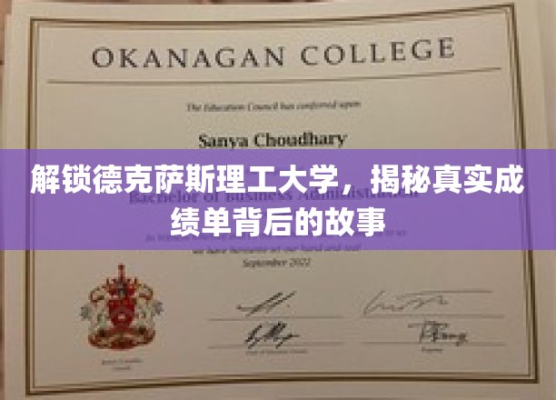 解锁德克萨斯理工大学，揭秘真实成绩单背后的故事