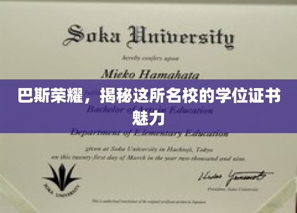 巴斯荣耀，揭秘这所名校的学位证书魅力