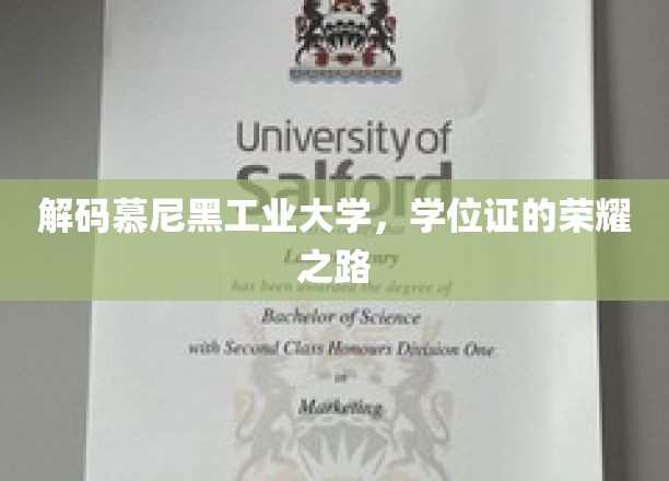解码慕尼黑工业大学，学位证的荣耀之路