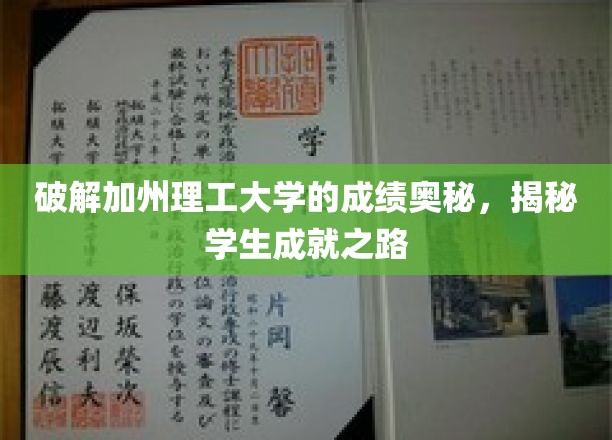 破解加州理工大学的成绩奥秘，揭秘学生成就之路