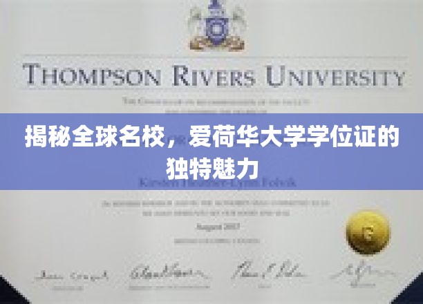 探寻爱荷华大学学位证书，名校风采下的独到韵味