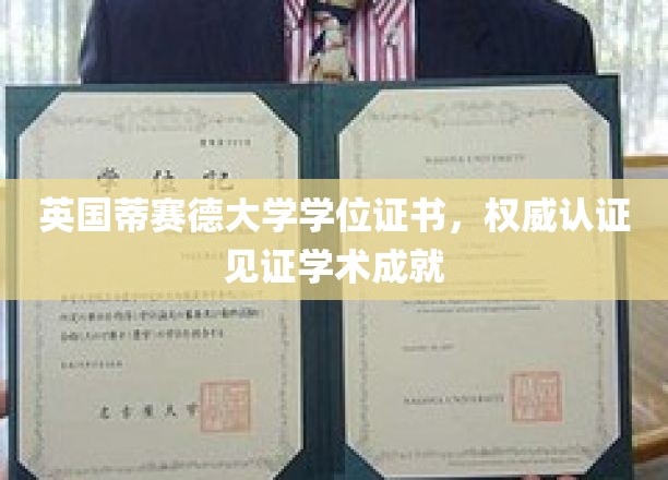 国际认可，蒂赛德大学学位证书闪耀学术荣耀之光