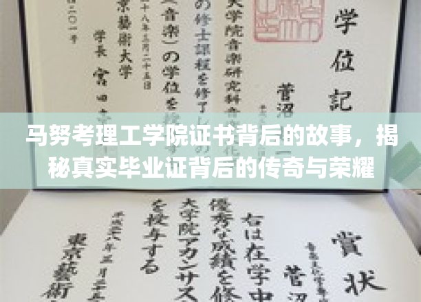 马努考理工学院毕业证背后的传奇历程，一纸证书背后的荣耀之光