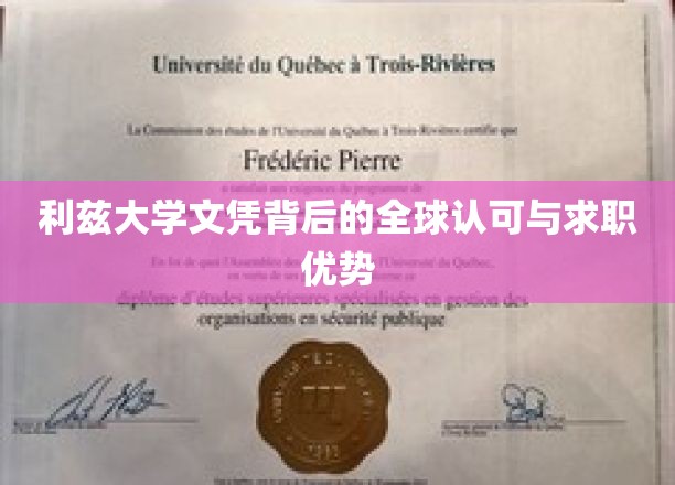 利兹大学文凭背后的全球认可与求职优势