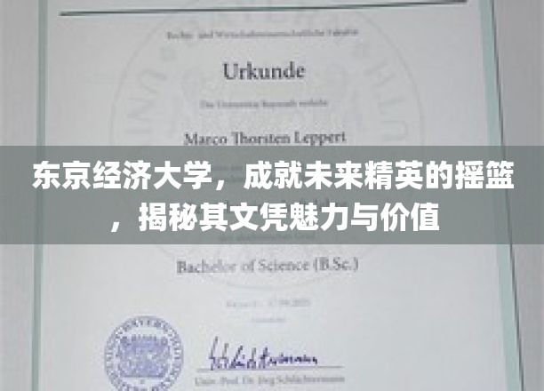 塑造未来商业领袖的殿堂，东京经济大学文凭的非凡魅力与深远价值