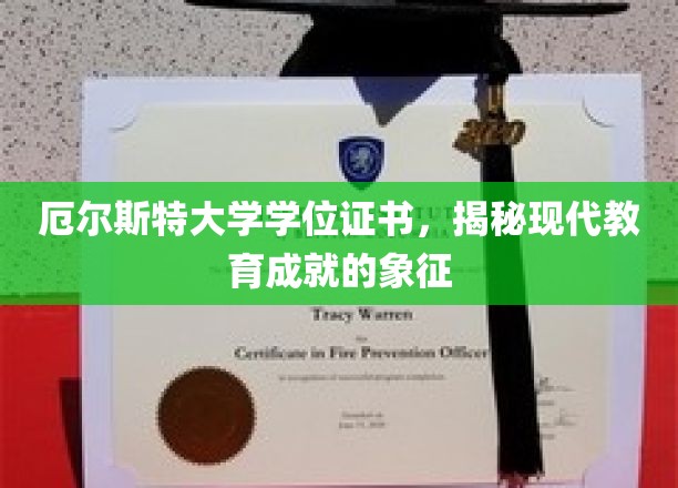 学位证书之光，厄尔斯特大学见证现代教育辉煌
