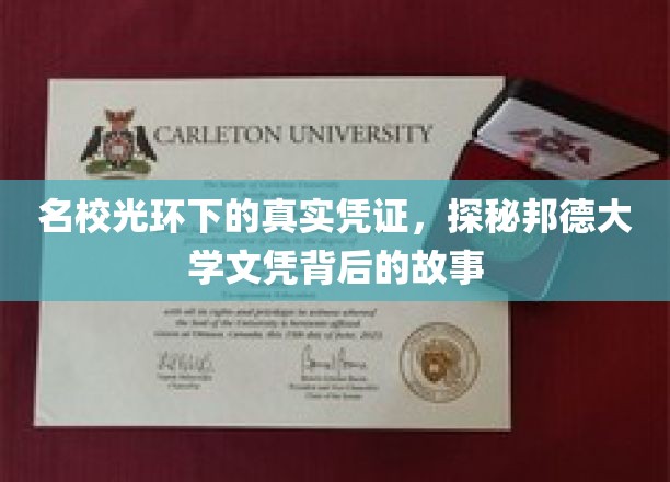 揭开邦德大学文凭神秘面纱，名校背后的真实求学轨迹