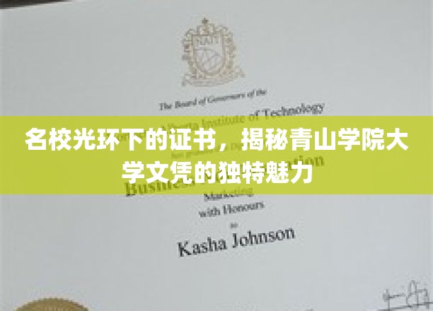 名校光环下的证书，揭秘青山学院大学文凭的独特魅力
