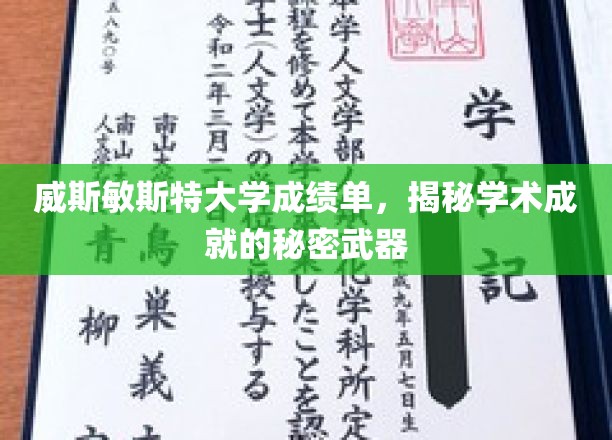 威斯敏斯特大学成绩单，揭秘学术成就的秘密武器