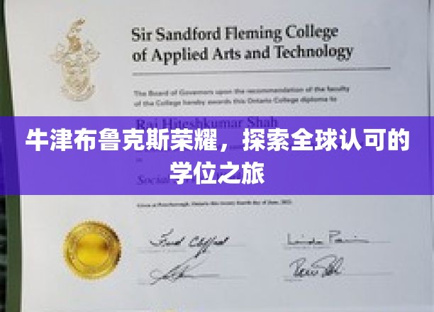 牛津布鲁克斯之光，全球视野下的学位传奇之旅