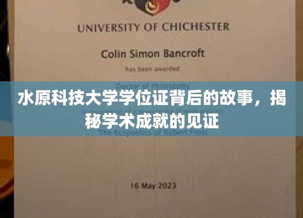 水原科技大学学位证背后的故事，揭秘学术成就的见证