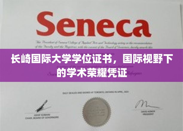 长崎国际大学学位证书，国际视野下的学术荣耀象征