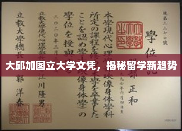 跨国学历新风向，大邱加图立大学文凭，留学新选择解析
