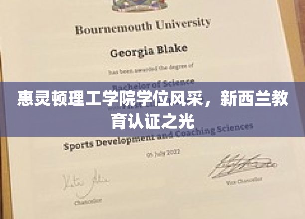 惠灵顿理工学院学位风采，新西兰教育认证之光