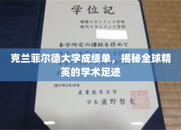 克兰菲尔德大学成绩单，揭秘全球精英的学术足迹