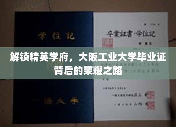 探索精英摇篮，揭秘大阪工业大学毕业证背后的辉煌传奇