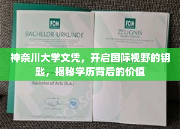 解锁国际舞台，神奈川大学文凭，开启全球视野的通行证