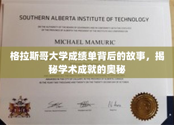 格拉斯哥大学成绩单背后的故事，揭秘学术成就的奥秘